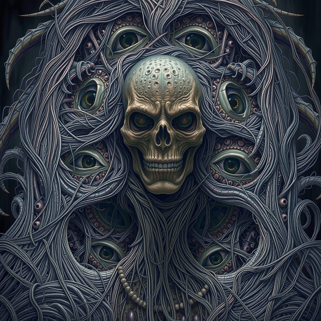 Cosmic Abomination with Unblinking, Soul-Boring Eyes