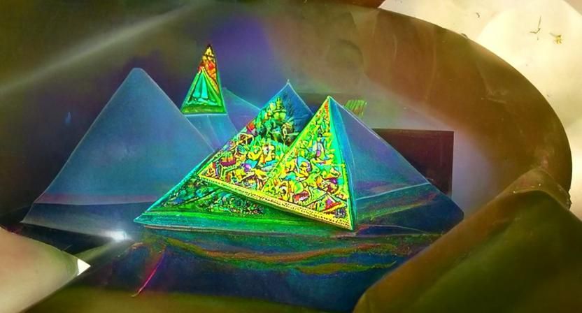 Psychedelic Pyramid DMT Visual