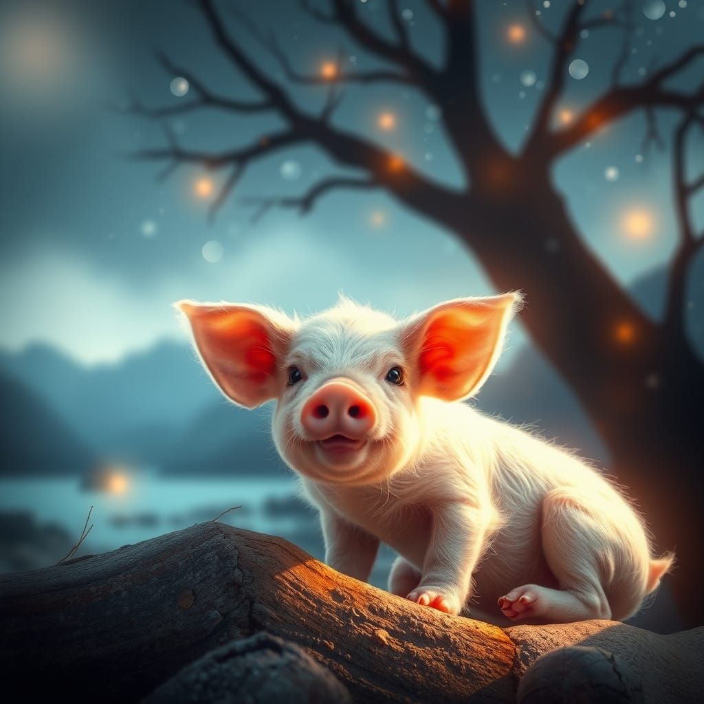 Whimsical Children's Illustration in Vibrant Colors