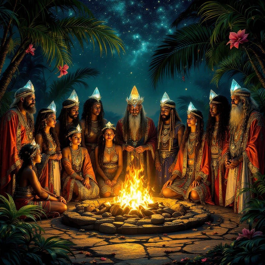 Lemurians gather