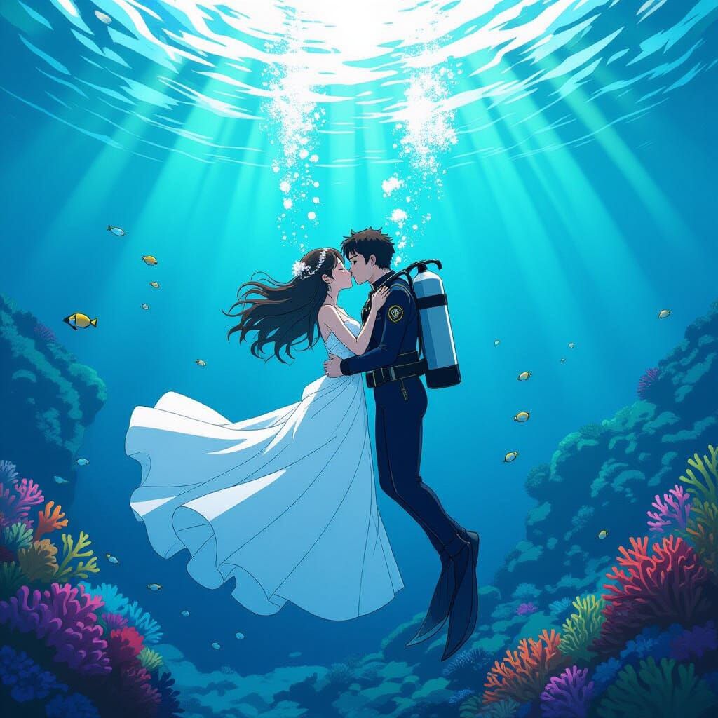 Underwater Embrace: Bride Claimed by Sea God, Found by Sailo...