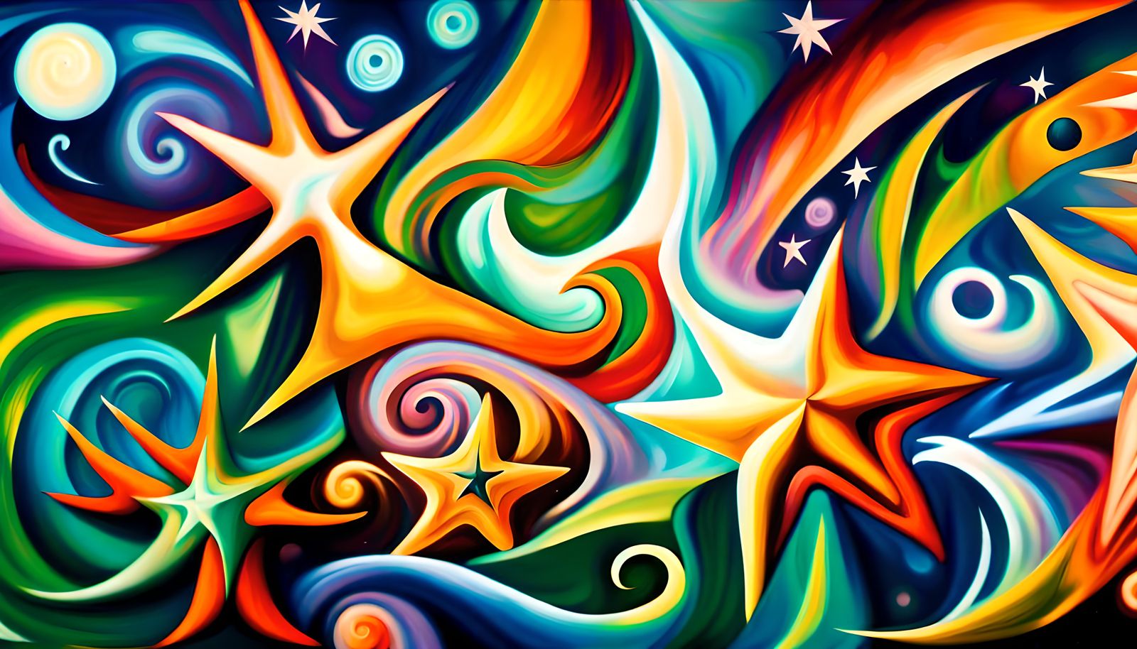 Variegated Star-Beings in Electromagnetic Plasma as Impasto ...