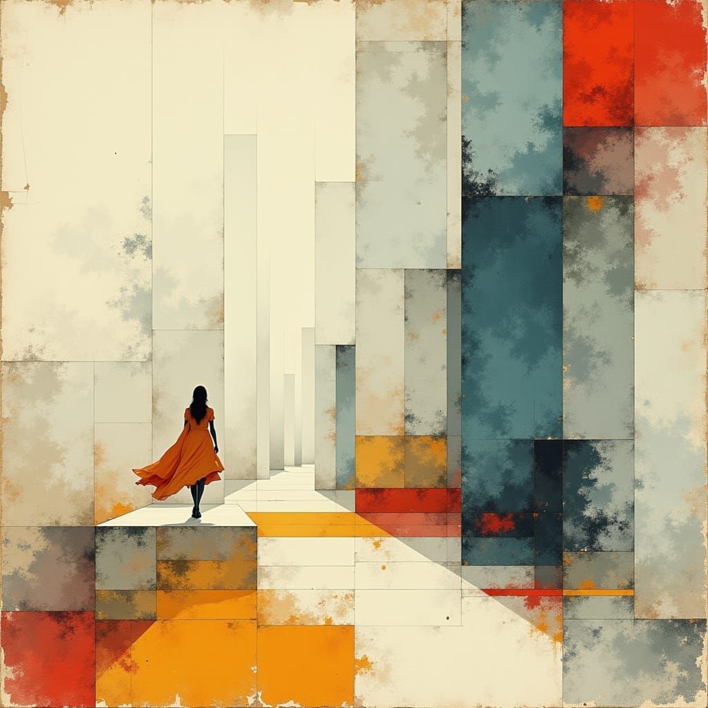 just around the corner