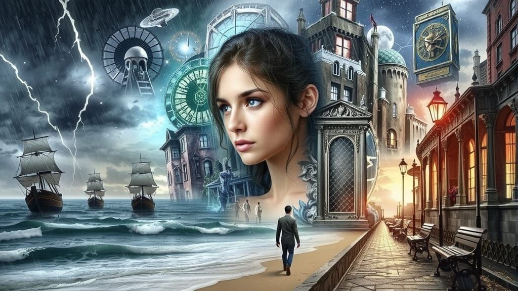 Envisioned Voyage Through Dreamscapes