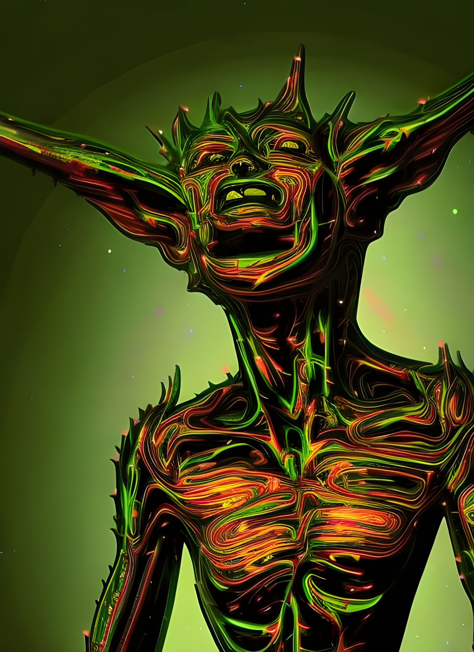 Surreal Interconnected Junctions: A Vivid Photographic Artwo...