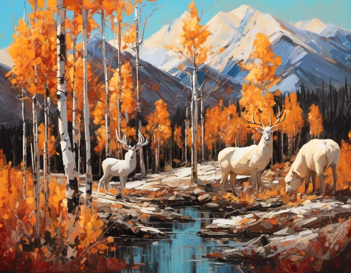 Alabaster Cityscape with African Wildlife