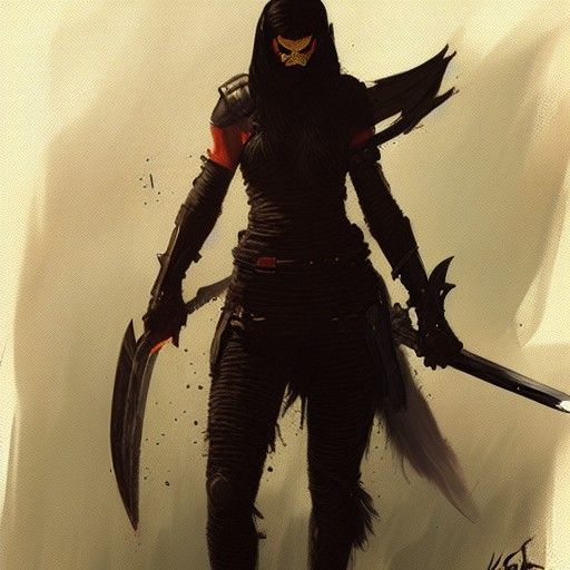 Armoured Kitten Warrior in Sinister Style