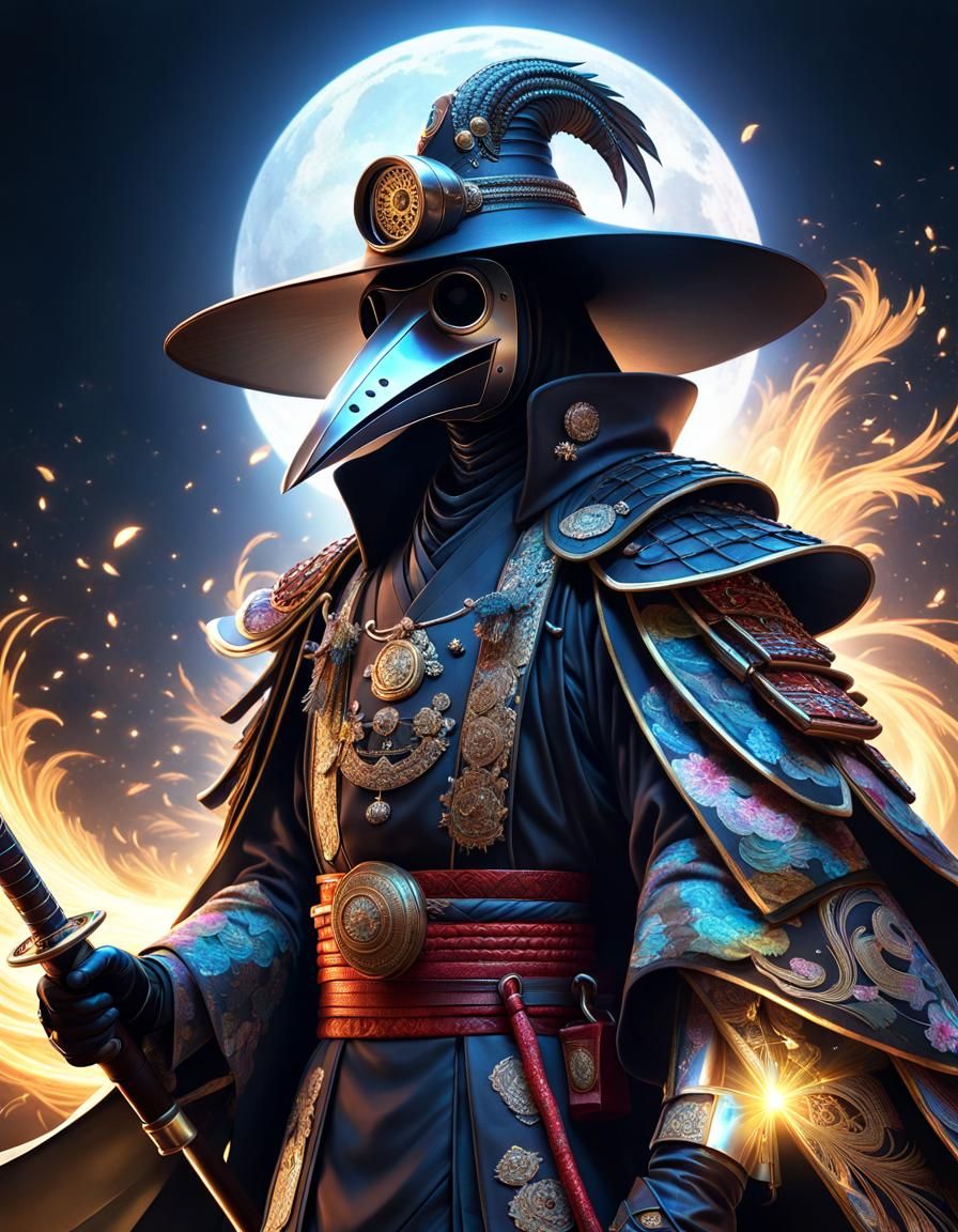 Samurai Plague Doctor