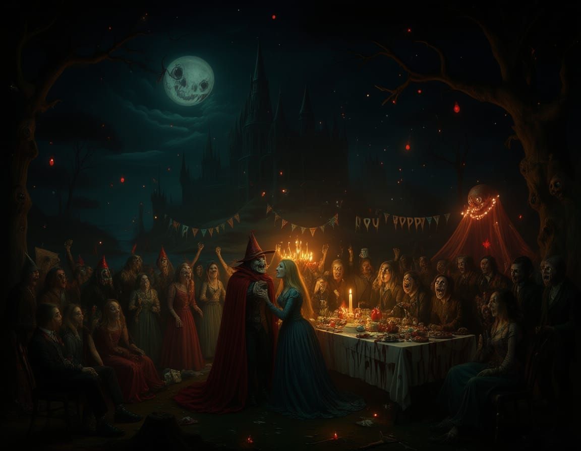 Macabre Birthday Party of Tenebrous Androgynes