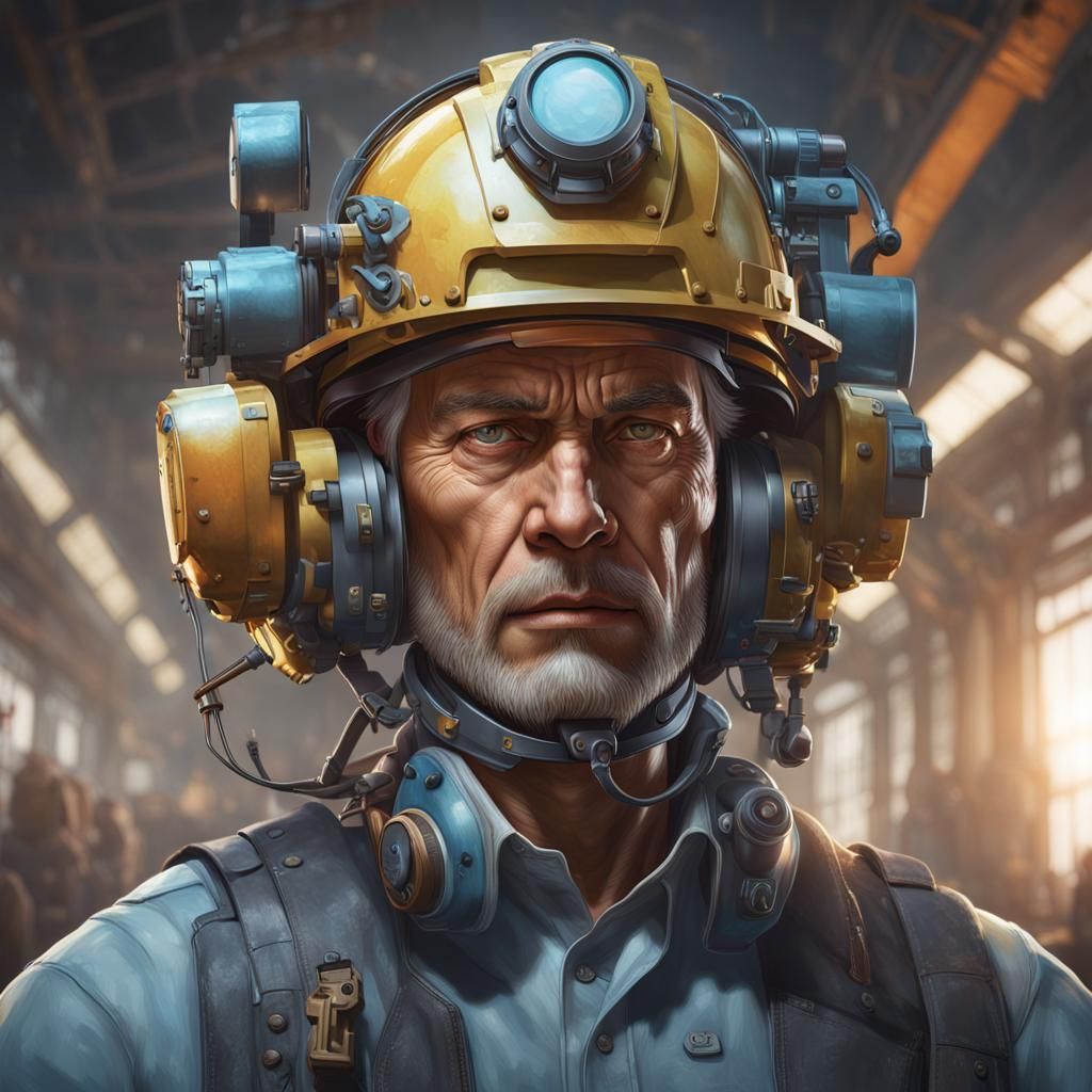 Detailed Portrait Concept Art in Unreal Engine 5