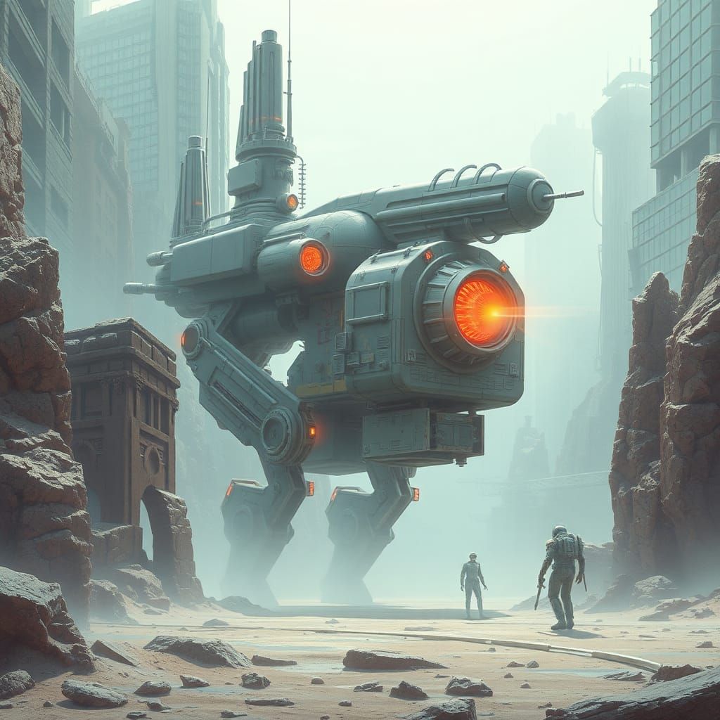 Futuristic Sci-Fi Creation by AI