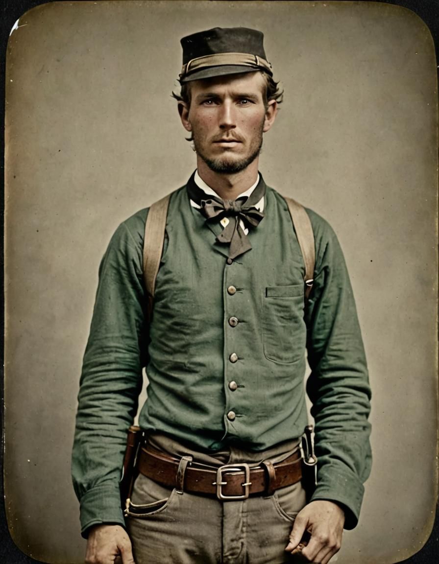 A 1864 photo of Jesse James