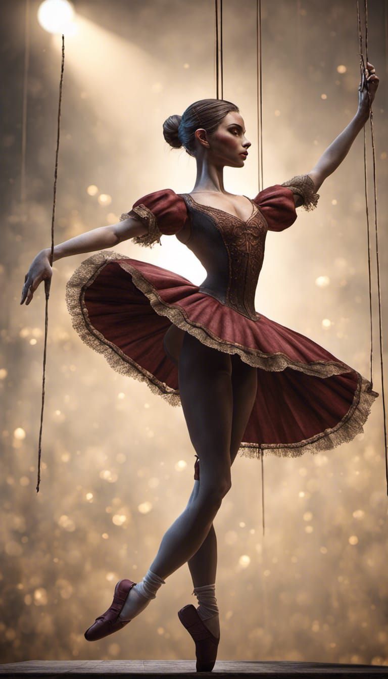 Ballerina Marionette
