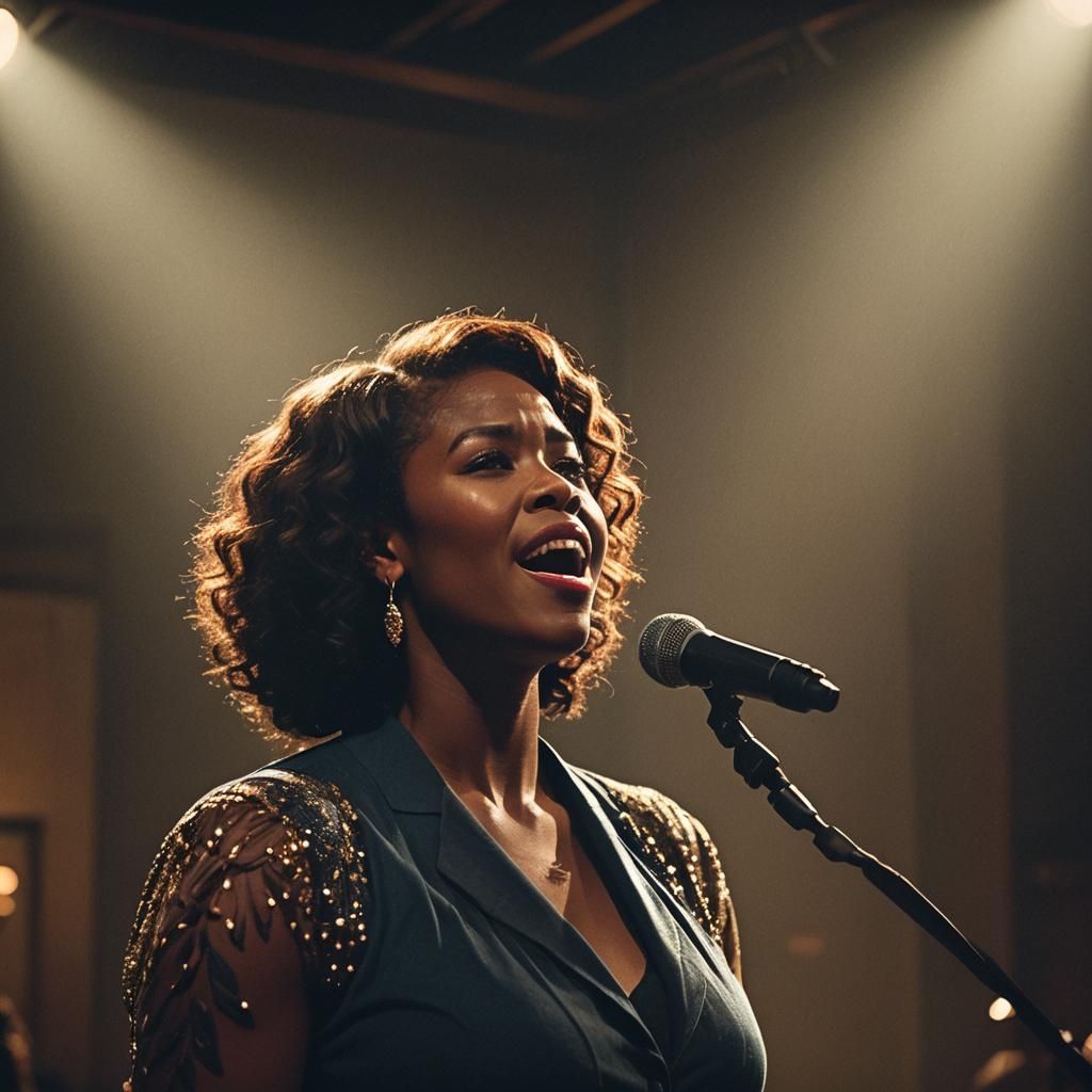 African American Singer in the Spotlight