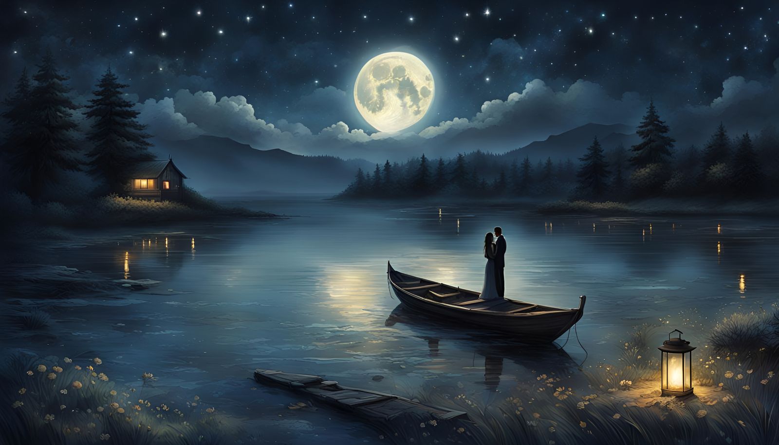 Moonlit Reverie: A Love Poem in Light