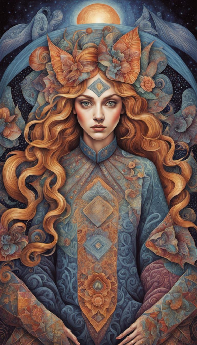 Op Art Tessellations in Style of Victor Vasarely