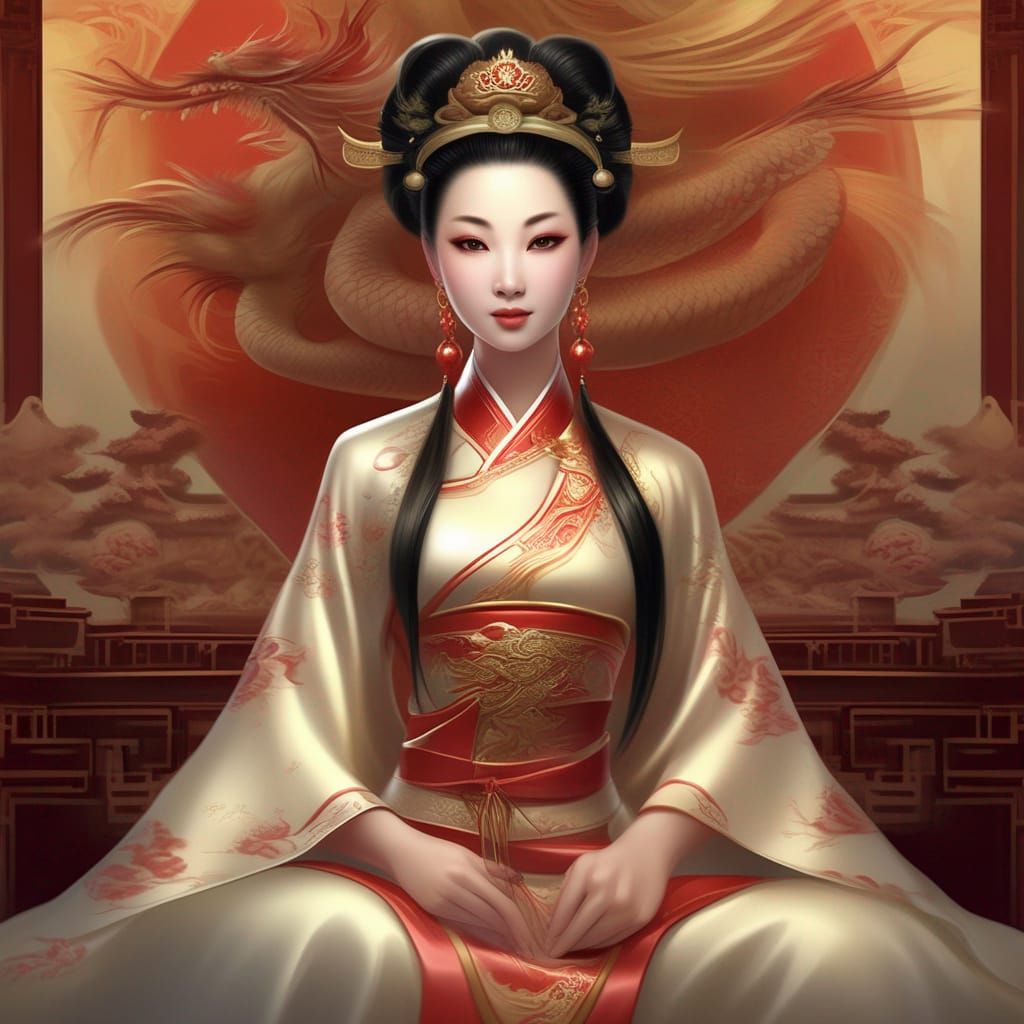 Chinese emperess, beautiful