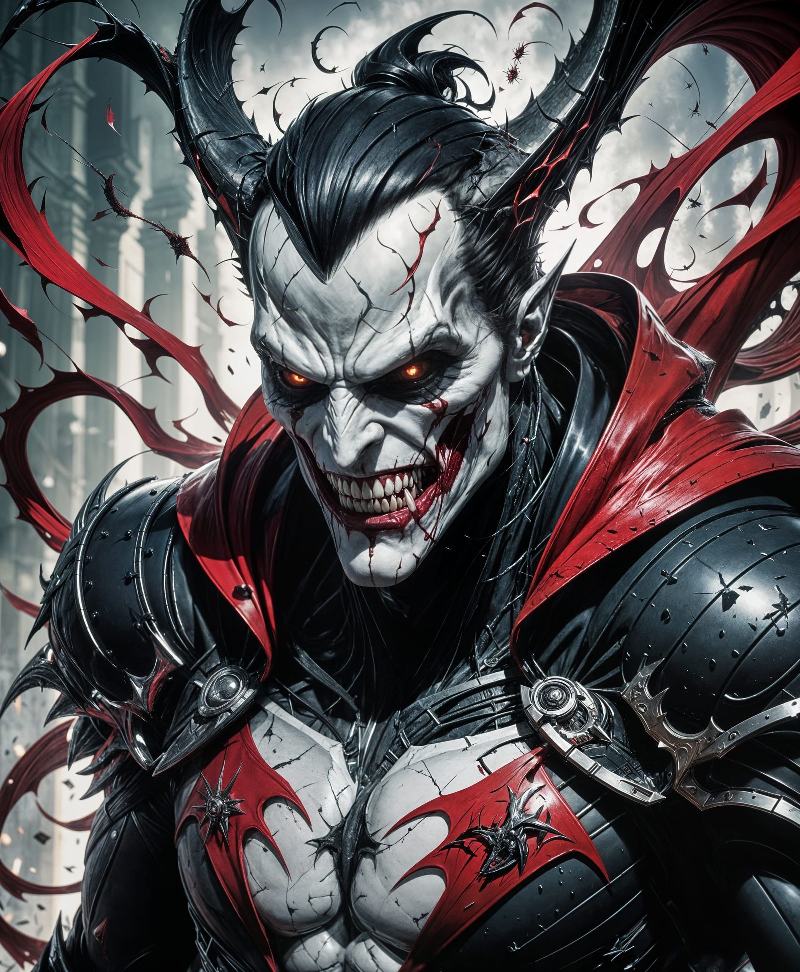 Photorealistic Triple Exposure of Fused Characters