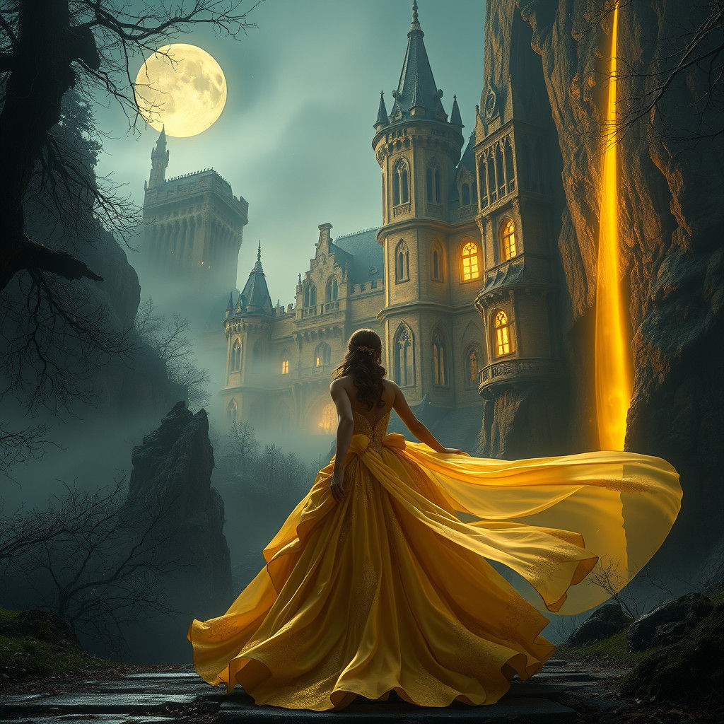 Ethereal Belle at the Beast's Castle