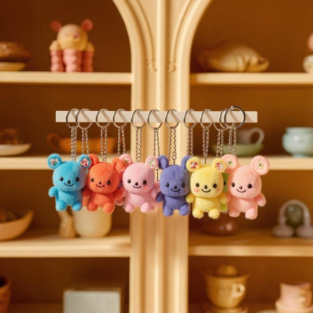 Labubu Toy Transformed with Woolly Fur