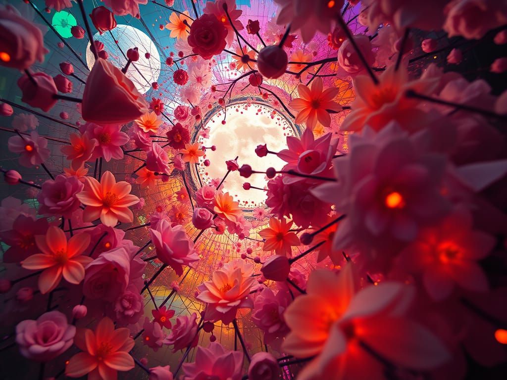 Ethereal Dreamscapes in Hyper-Realistic 4D