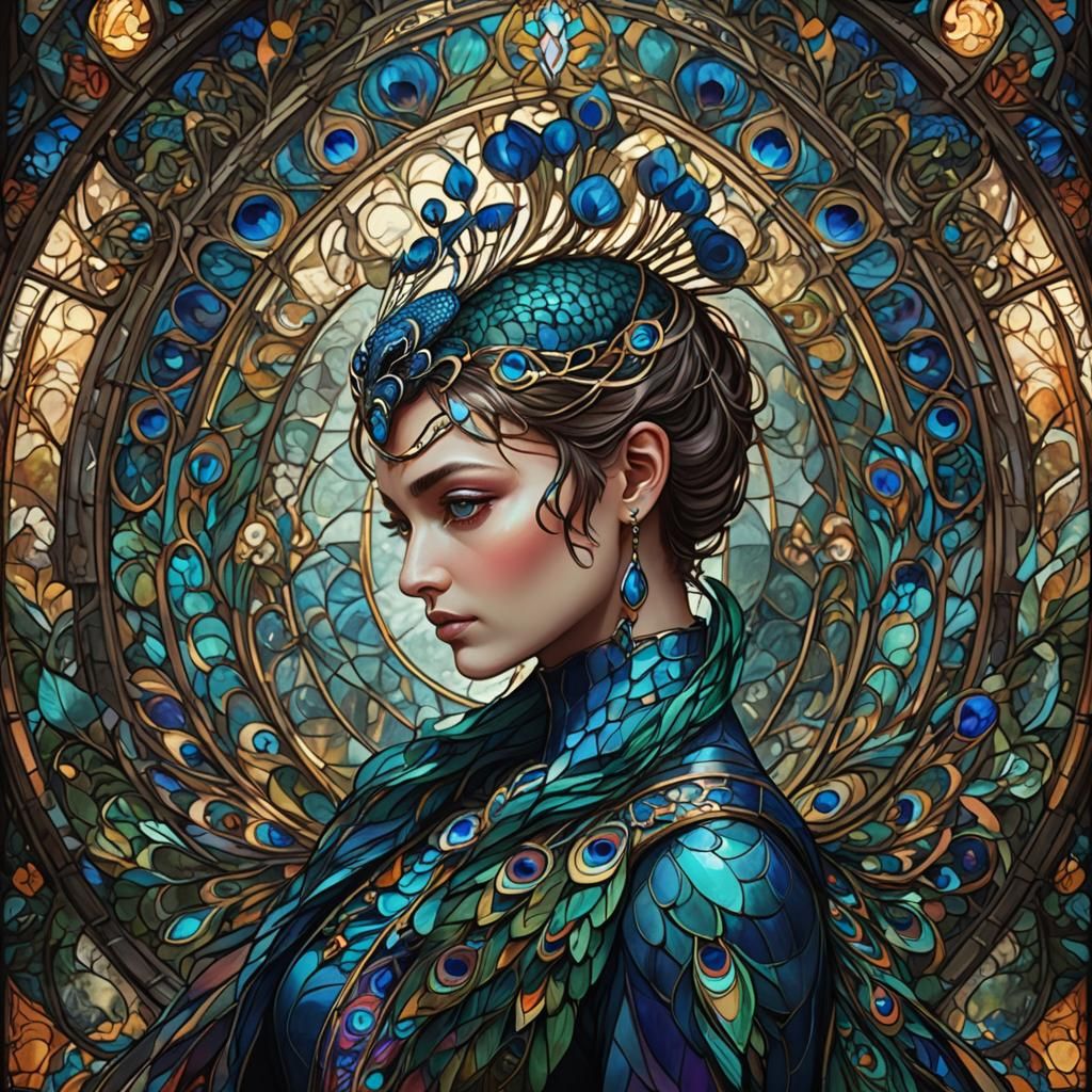 Peacock Woman