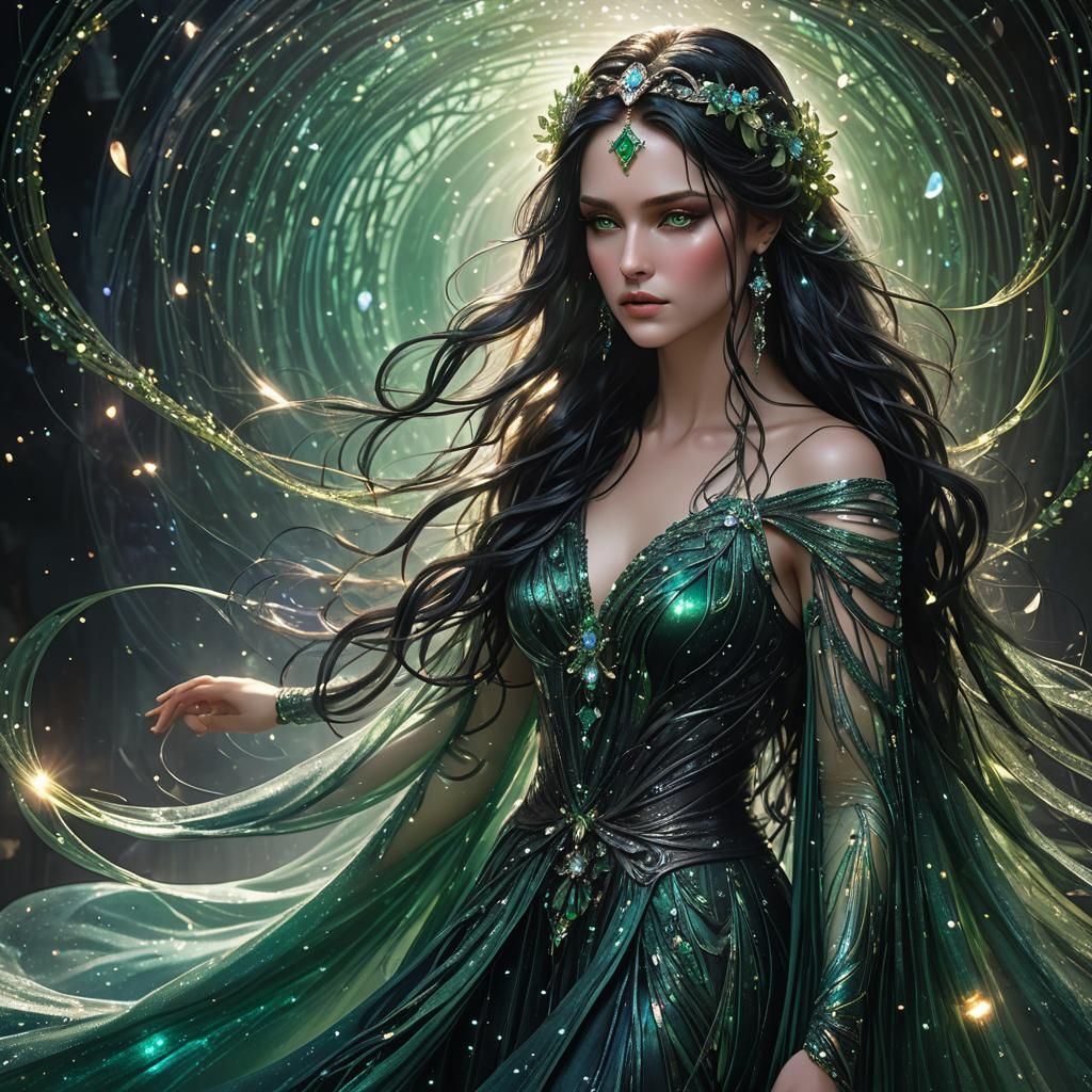 Portrait of a beautiful woman