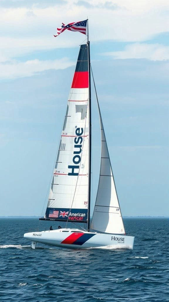 American Yacht Blazes Across Ocean in 2024 America's Cup