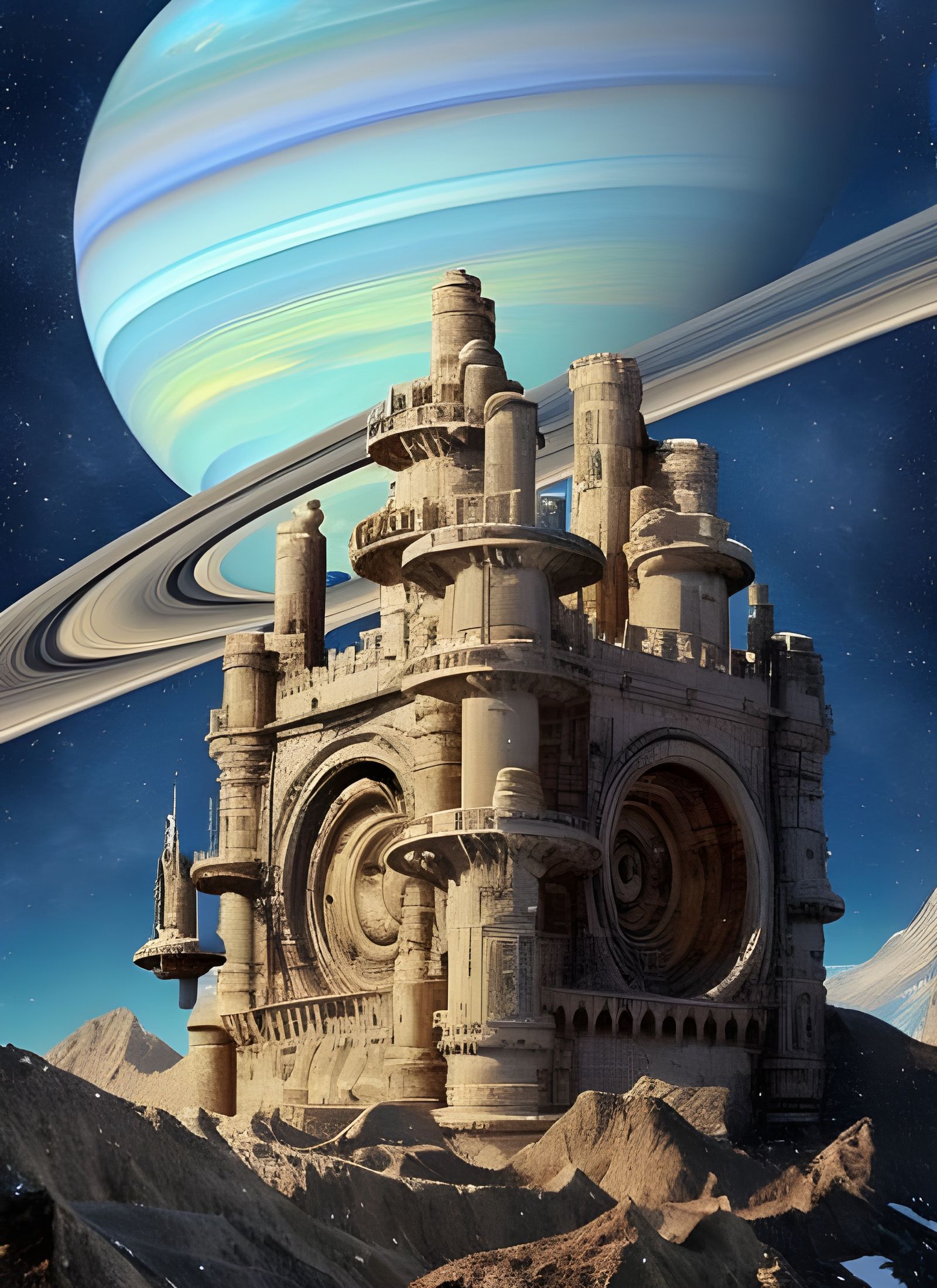 Fortress on an Alien World