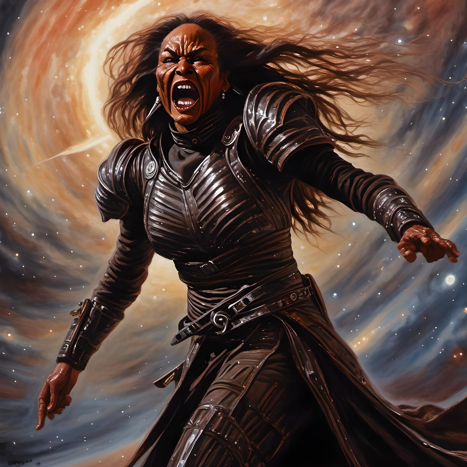 Klingon warrioress