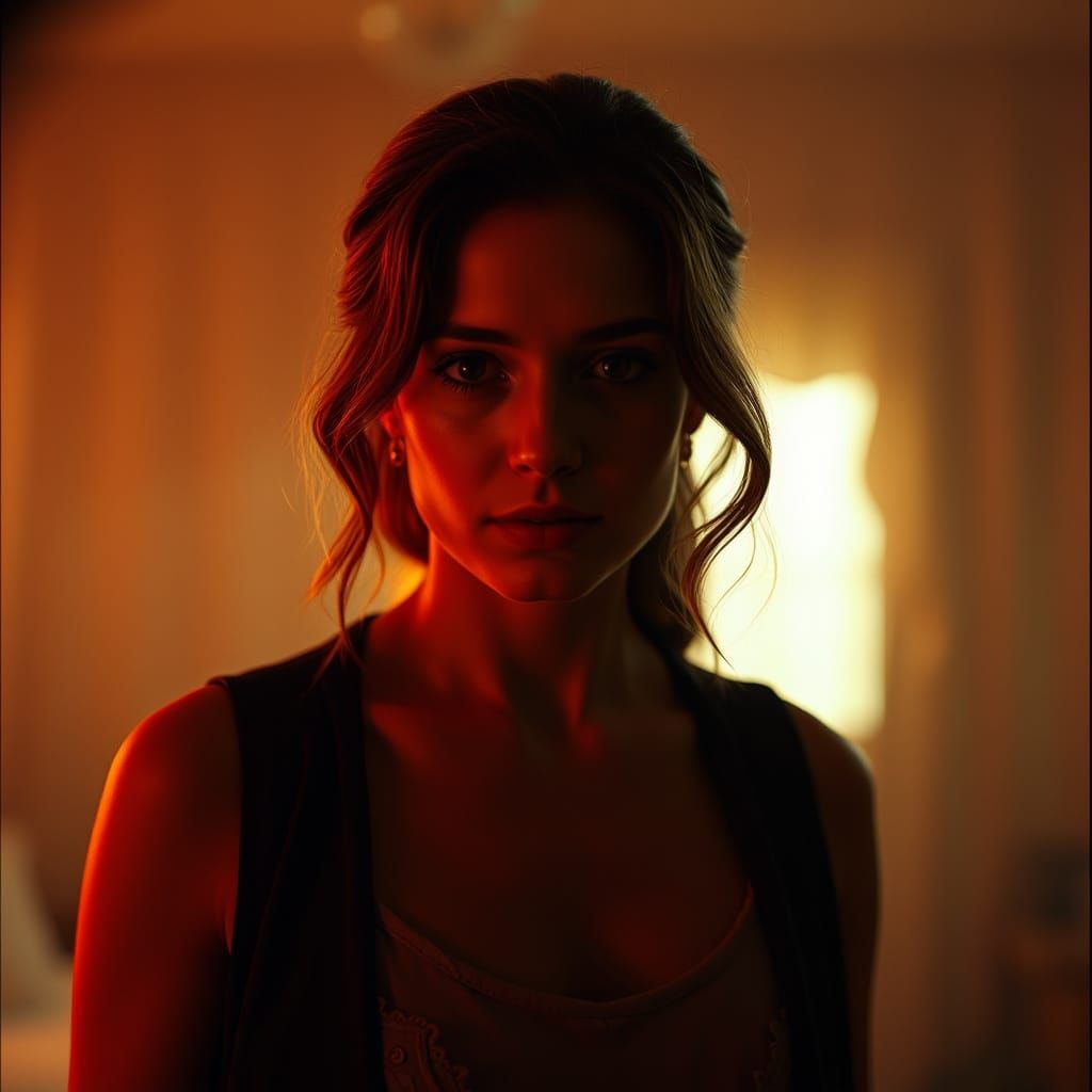 Rosie in Dramatic Cinematic Portrait