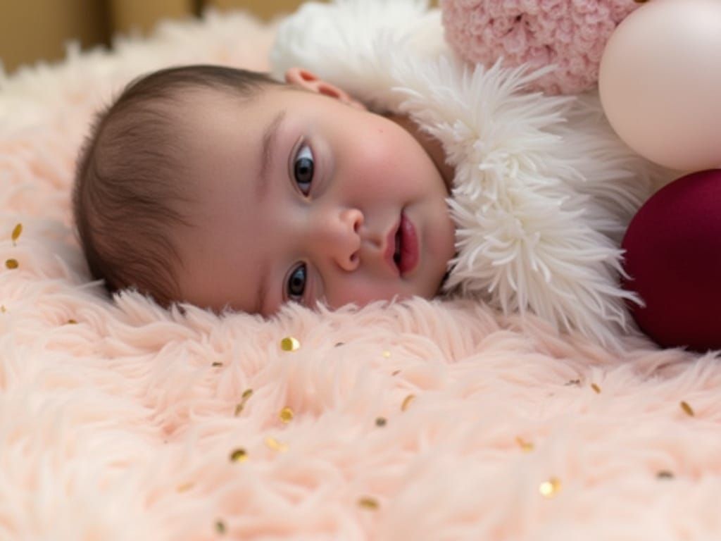 Whimsical Baby in Pastel Paradise