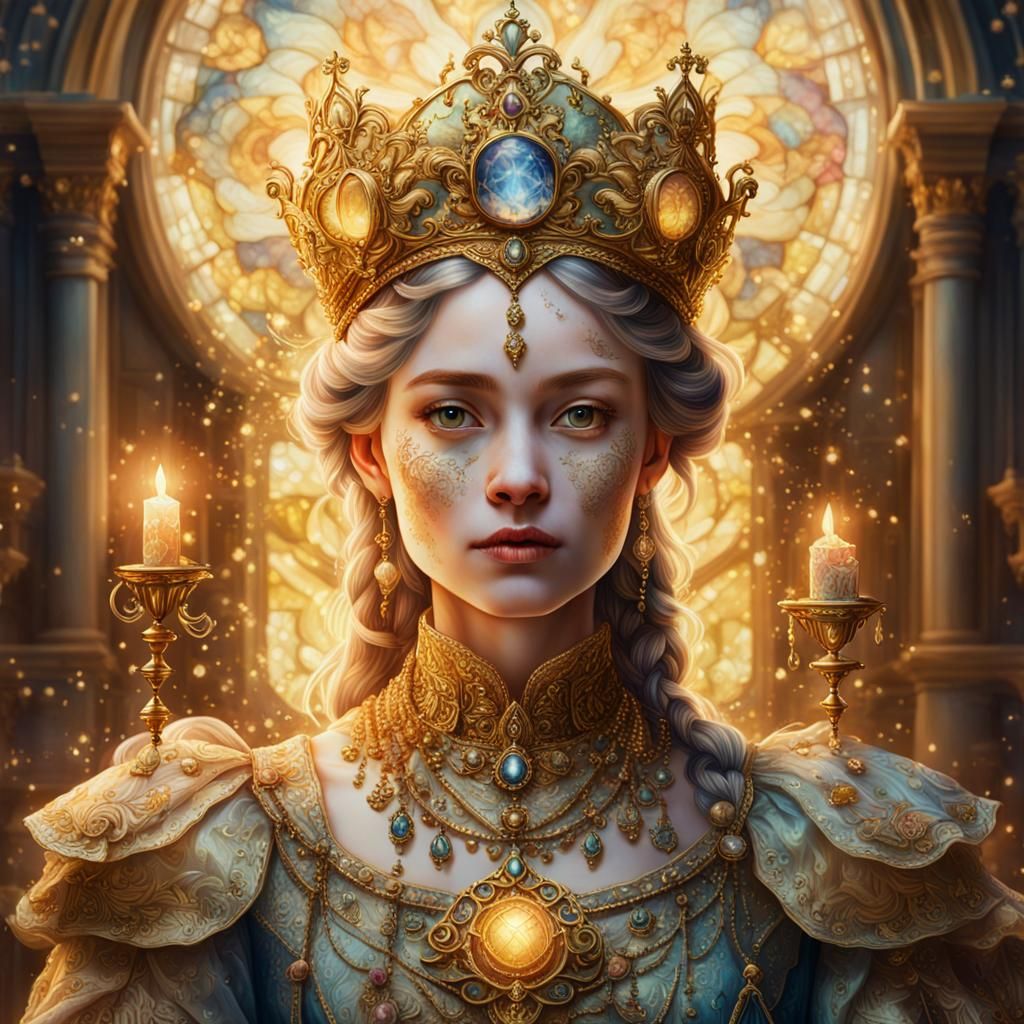 Mystical Lady of Norfolk in Fairycore Splash Art