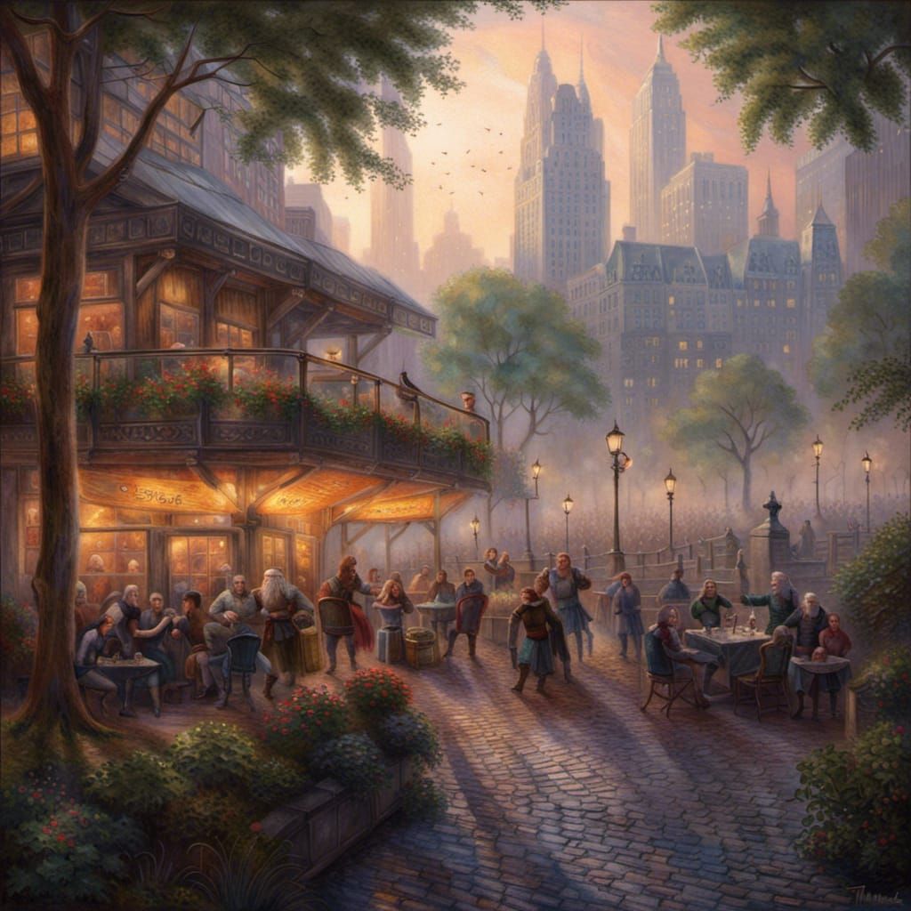 Geralt in New York: Witcher's Coffee Break