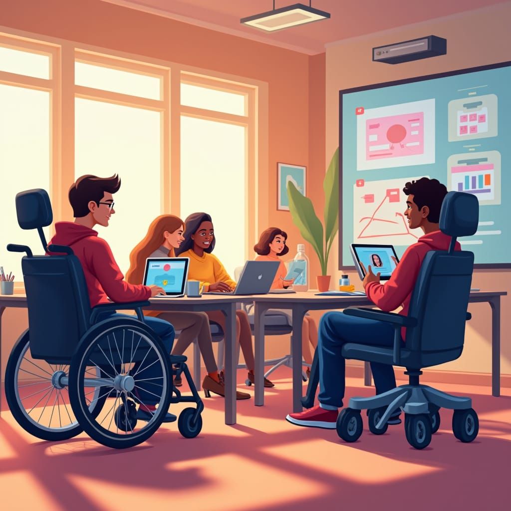 Inclusive Classroom: Students Learn Digital Accessibility in...