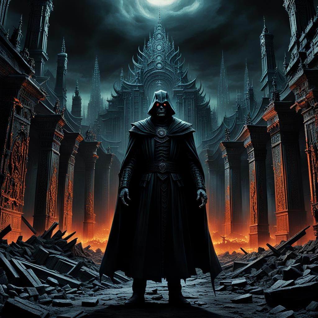 Underworld Bosses in Ruinous Kingdom: Cinematic Film Still