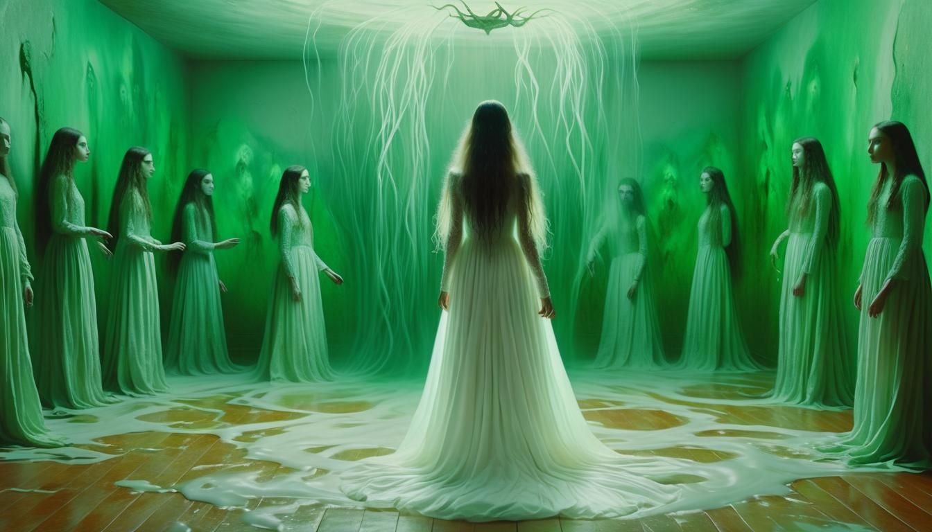 Eerie Surrealism: Mythical Being in Melting Asylum