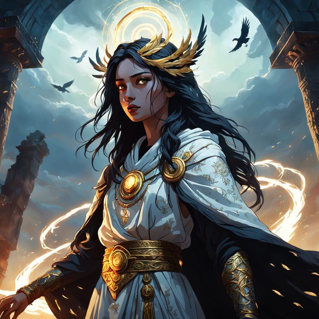 Ethereal Arcane Priestess Conquers the Skies