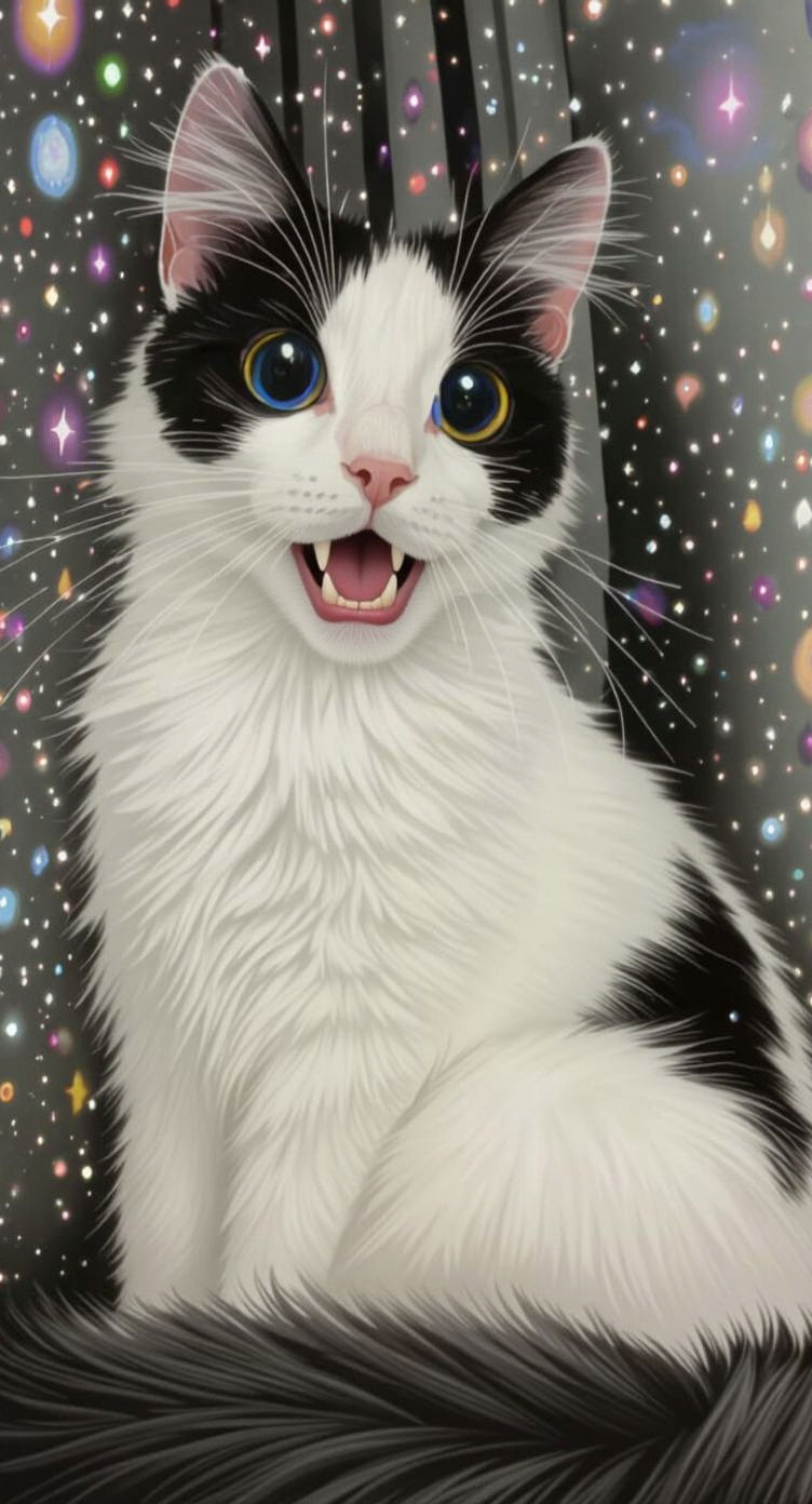 Cat's Space Odyssey: A Surreal Feline Experience