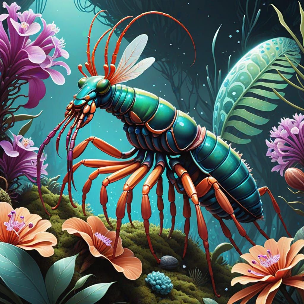 Exotic, Iridescent Aliens Emerge in Lush Exoplanet Environme...