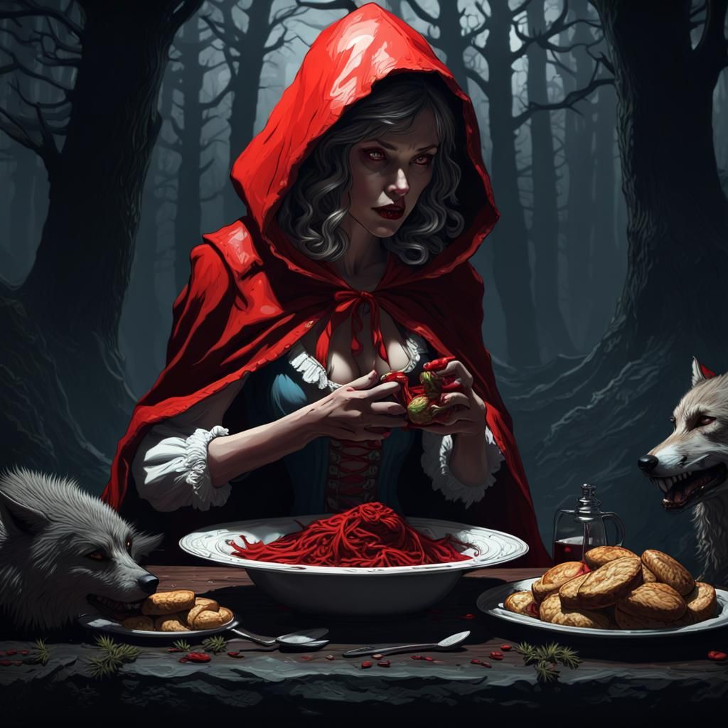 Red Riding Hood's Dark Victory Over the Wolf