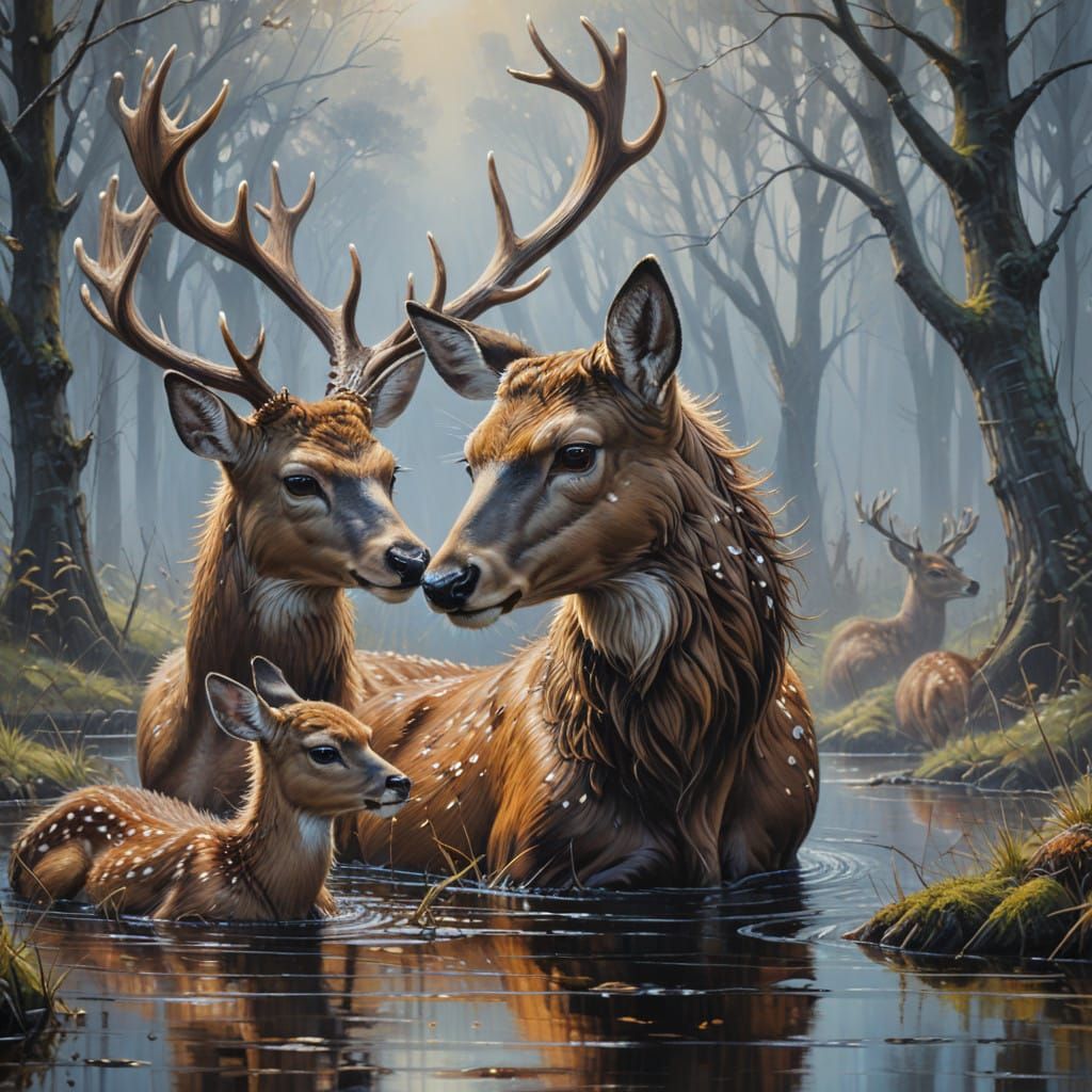 Deers family