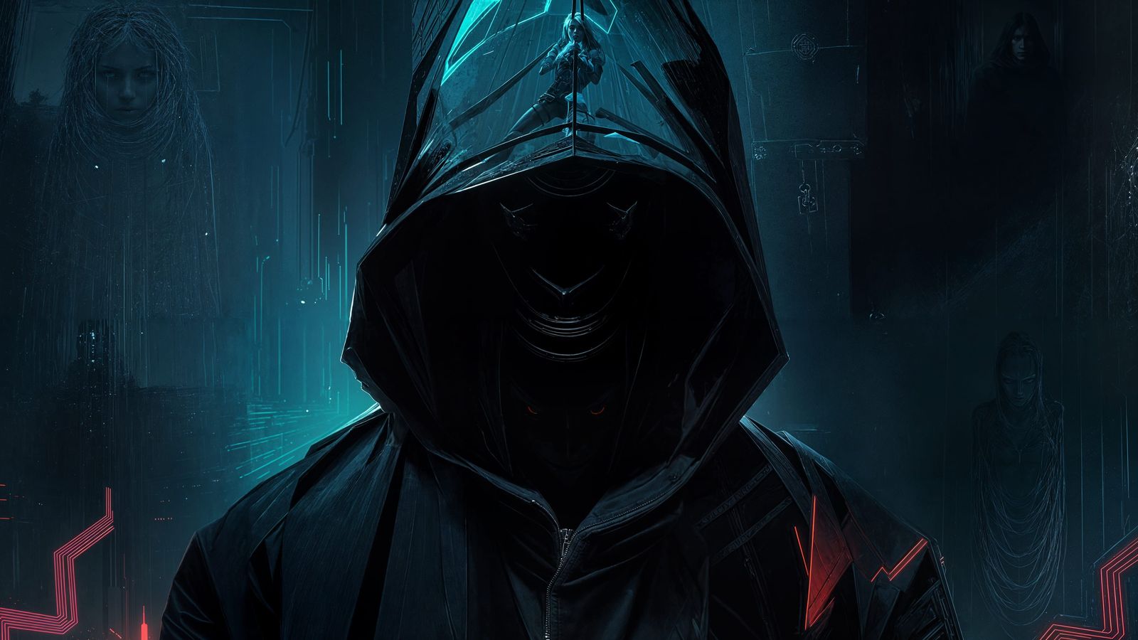 Cyberpunk Blockchain Enforcer