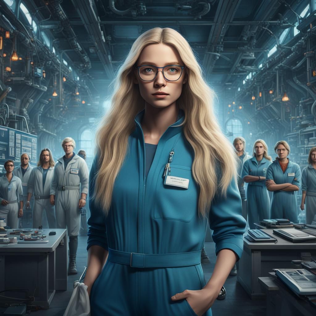 Hard working woman in a man's world