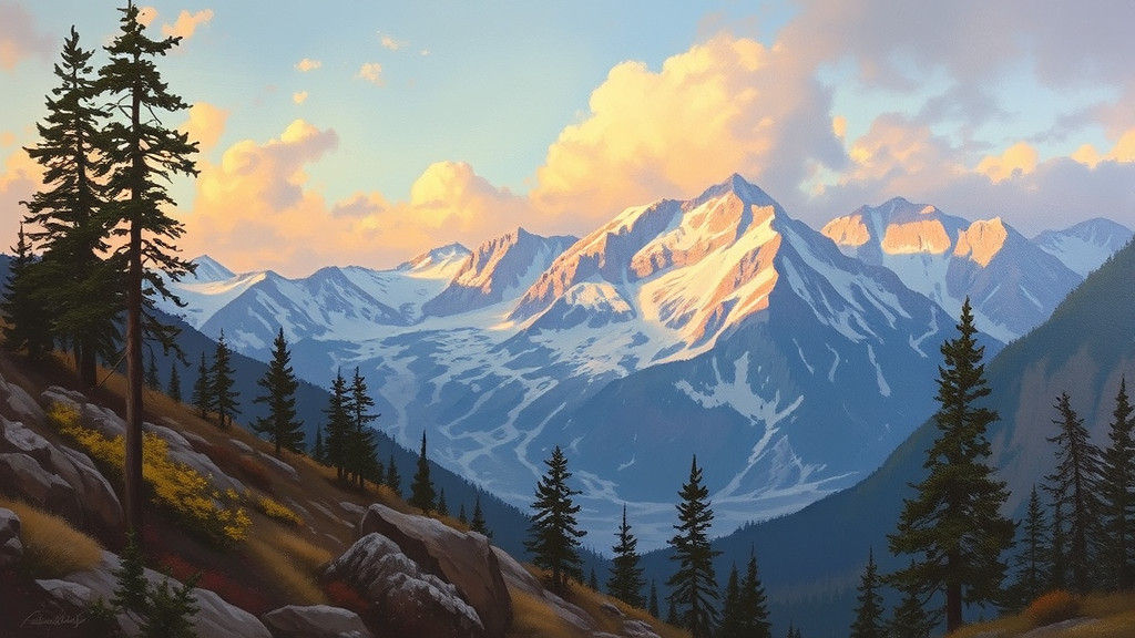 Fantastical Oil Painting in James Gurney Style