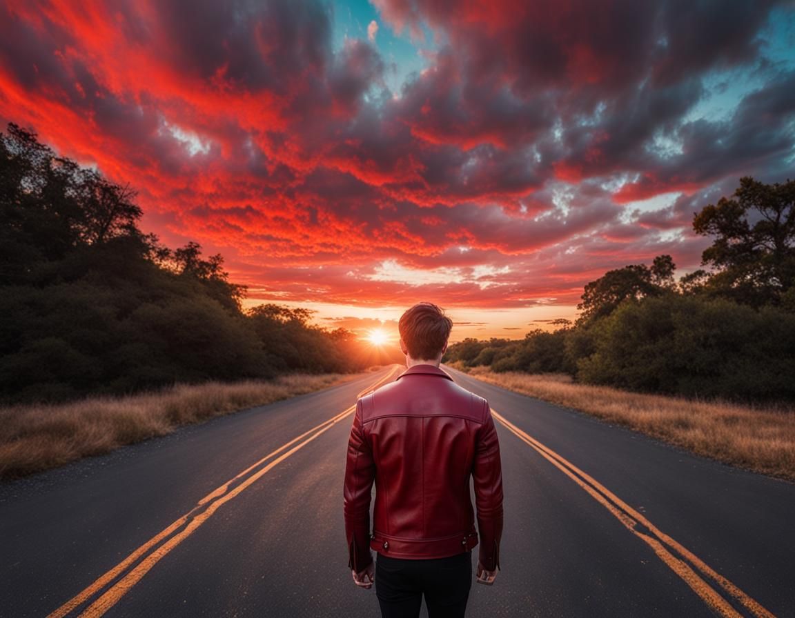 MatPat walking into the sunset