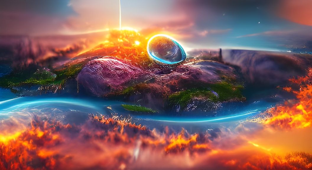 Sunrise over the Earth
