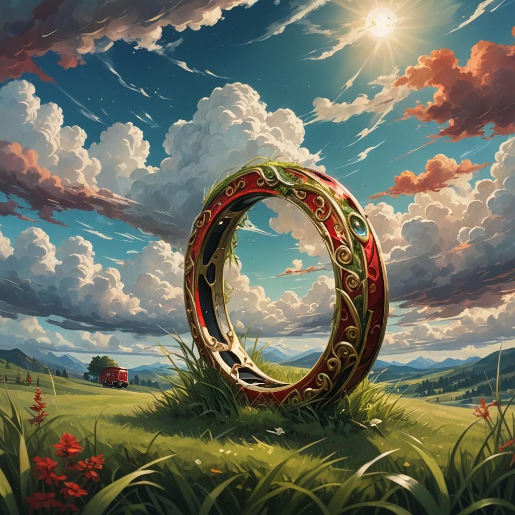 Magical Ring Concept Art in Unreal Engine 5