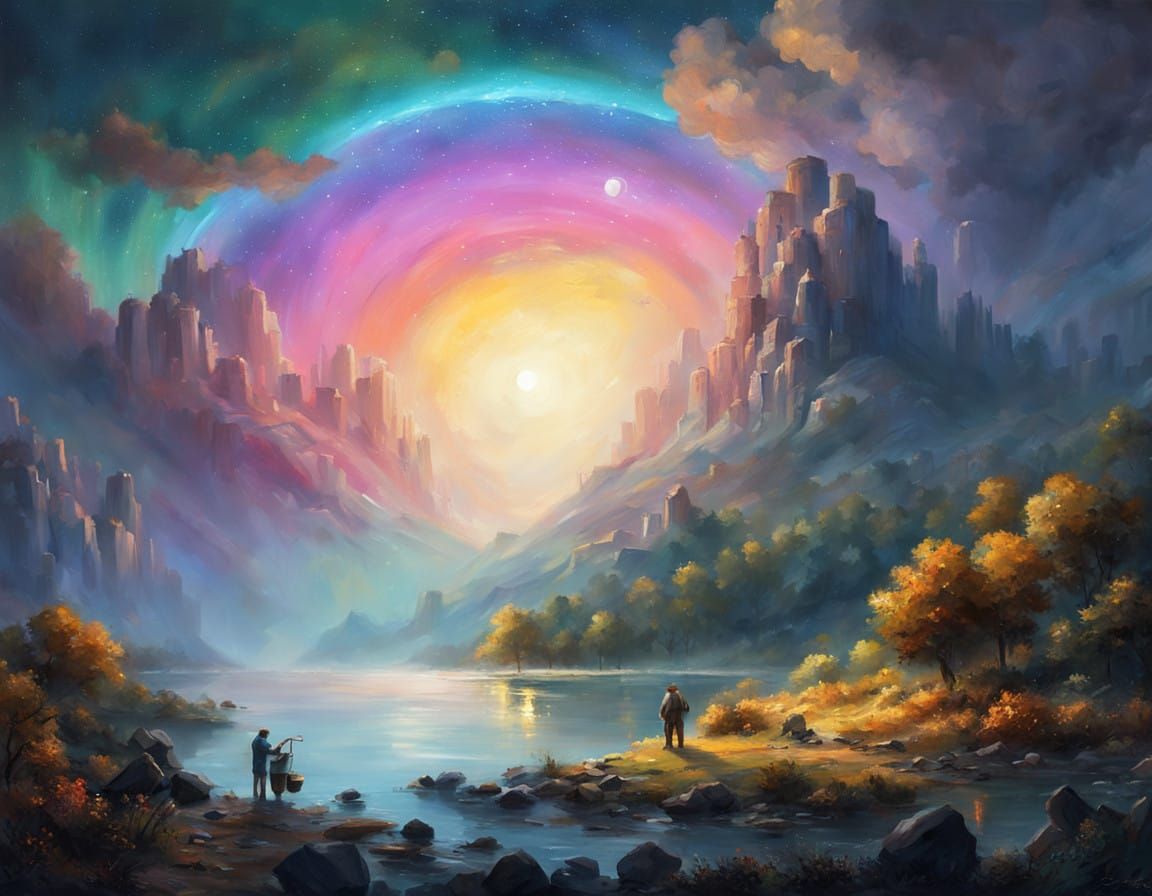 Astonishing Clay Pot Creation in Jakub Rozalski's Style