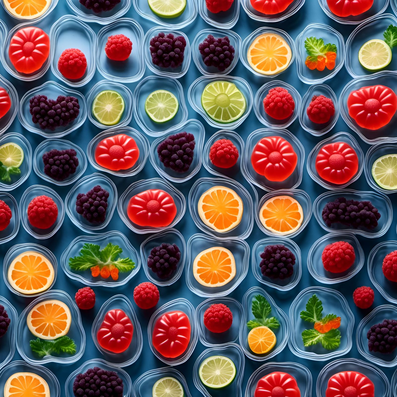 Hyperrealistic Arrangement of Impossible Shapes